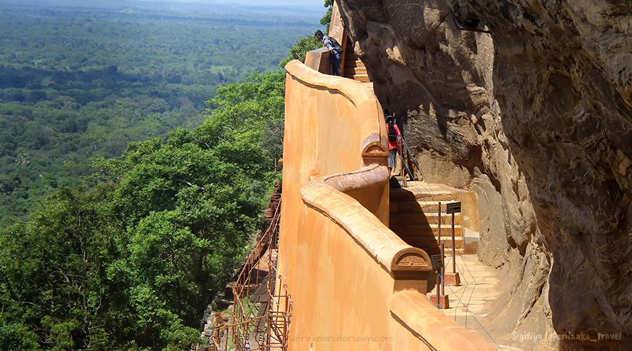 The Mirror Wall of The Lion Rock Sigiriya